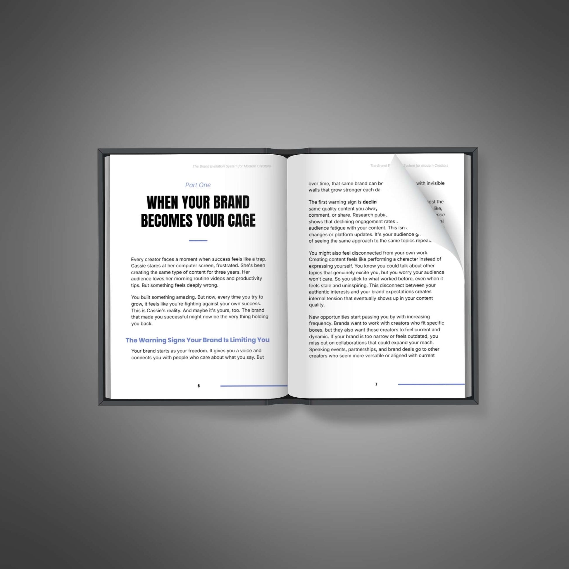 Brand Evolution System ebook mockup
