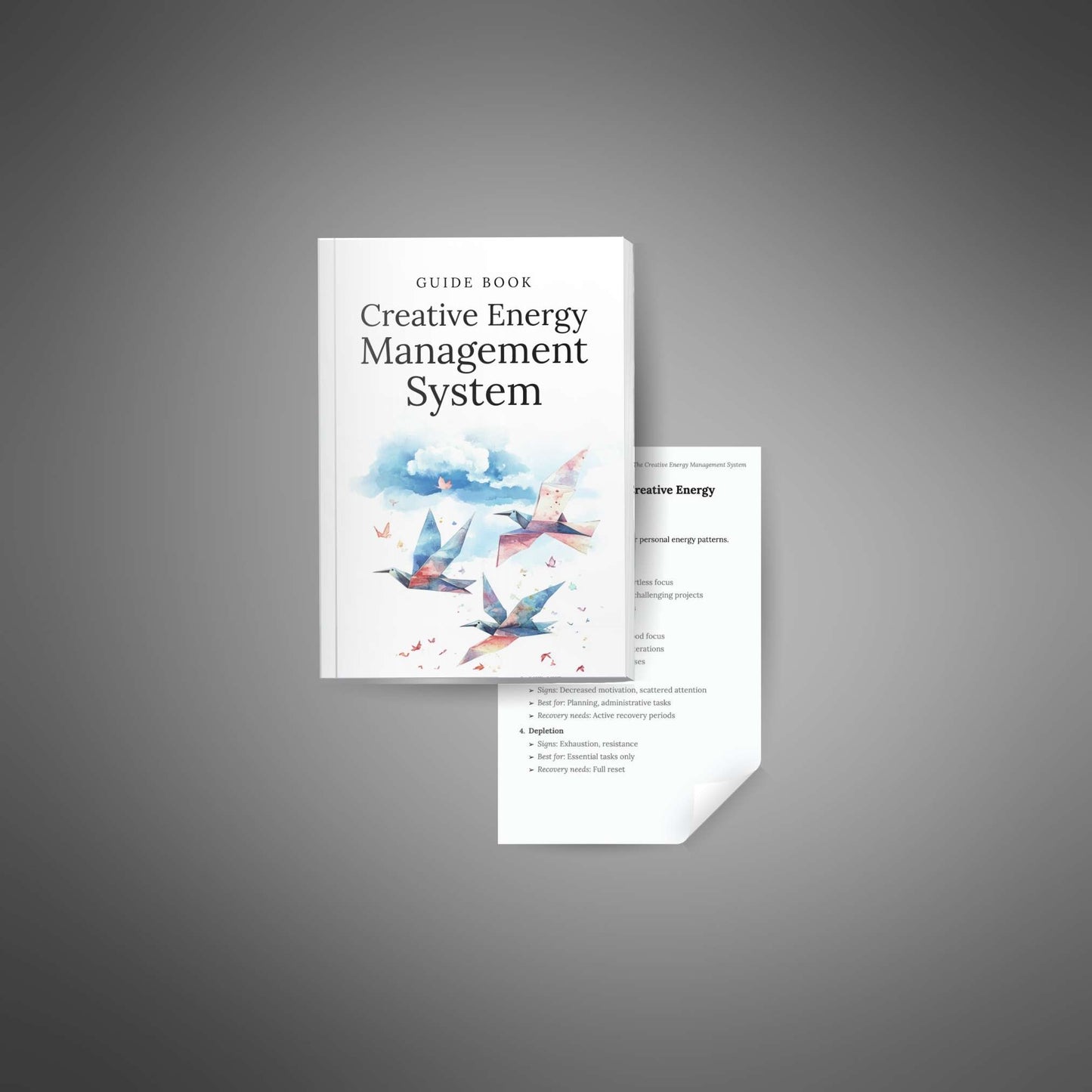 Creative Energy Management System – spread preview