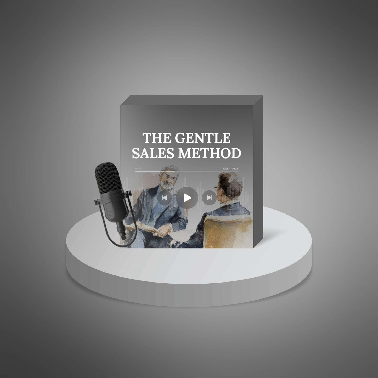 DPKey — The Gentle Sales Method Podcast Series cover mockup