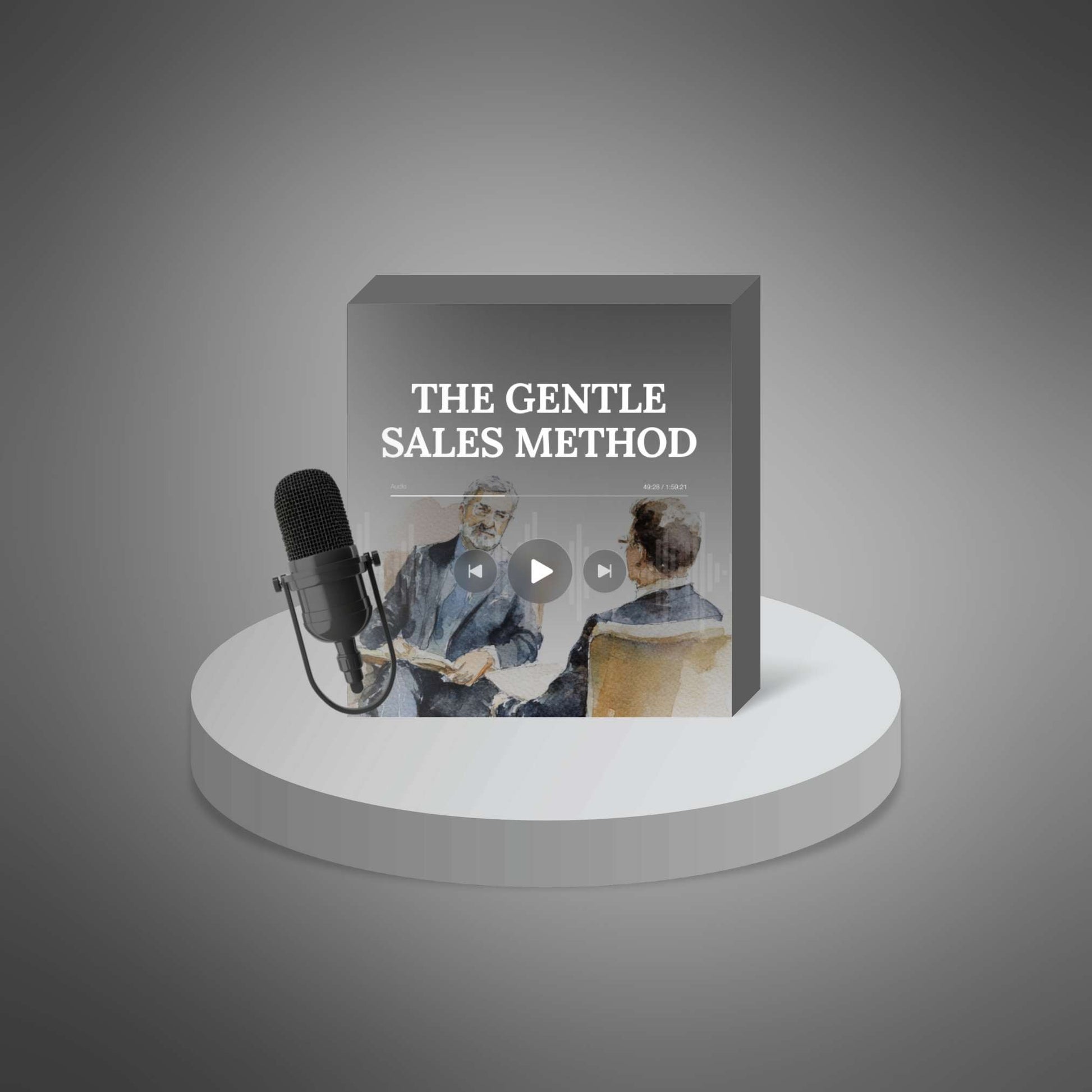 DPKey — The Gentle Sales Method Podcast Series cover mockup