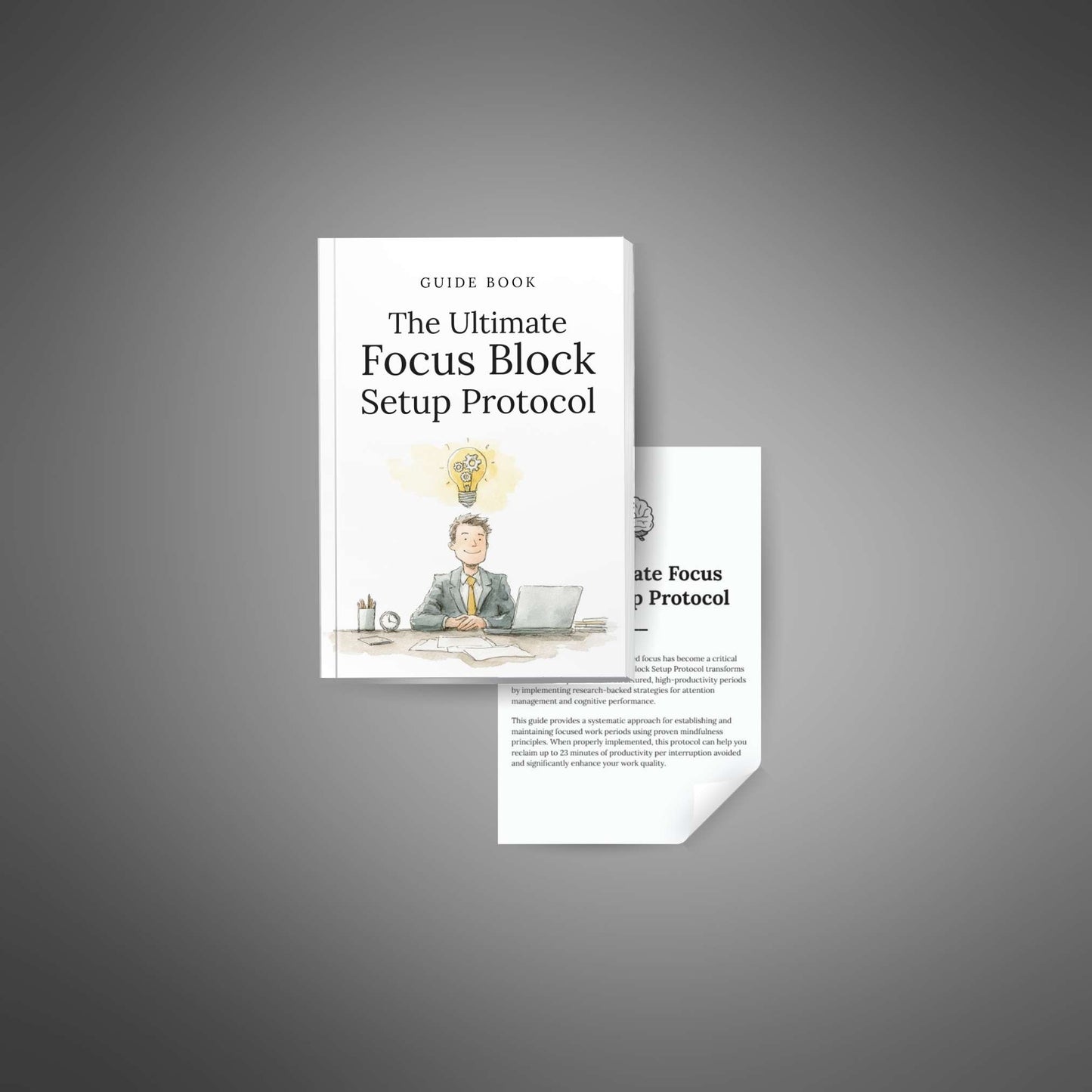 Cover + intro page preview