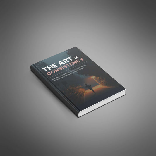 The Art of Consistency consistency habits ebook and audio mockup