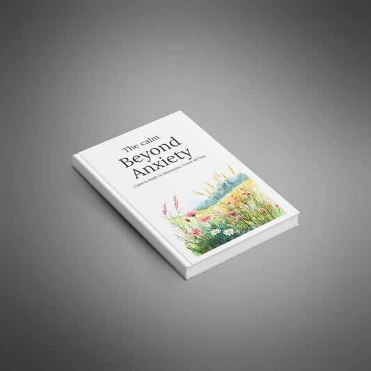 The Calm Beyond Anxiety ebook cover – anxiety relief and stress management guide