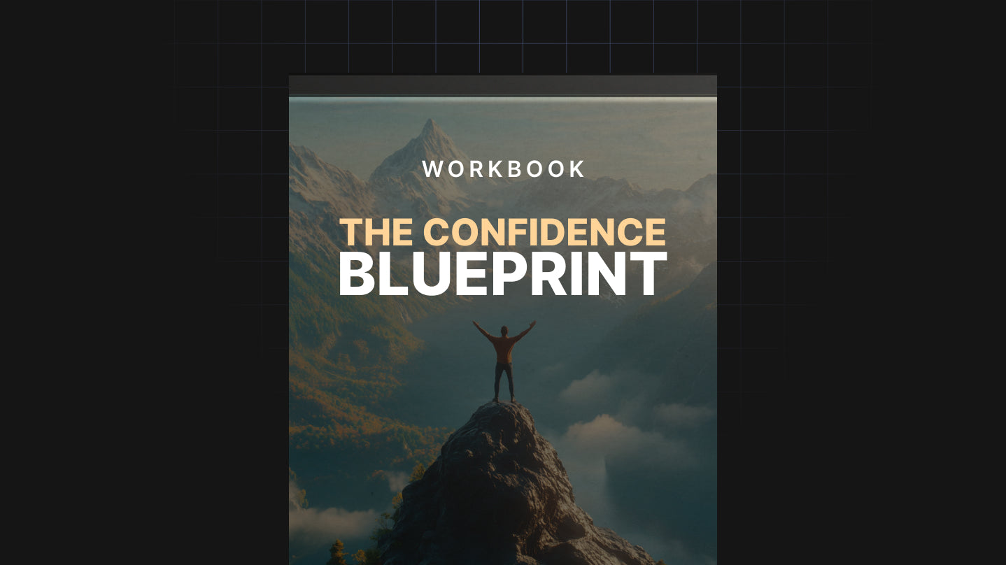 Close-up thumbnail of The Confidence Blueprint workbook cover