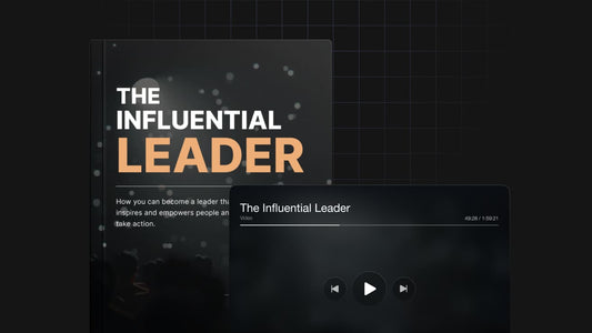 The Influential Leader leadership guide thumbnail with video and ebook cover
