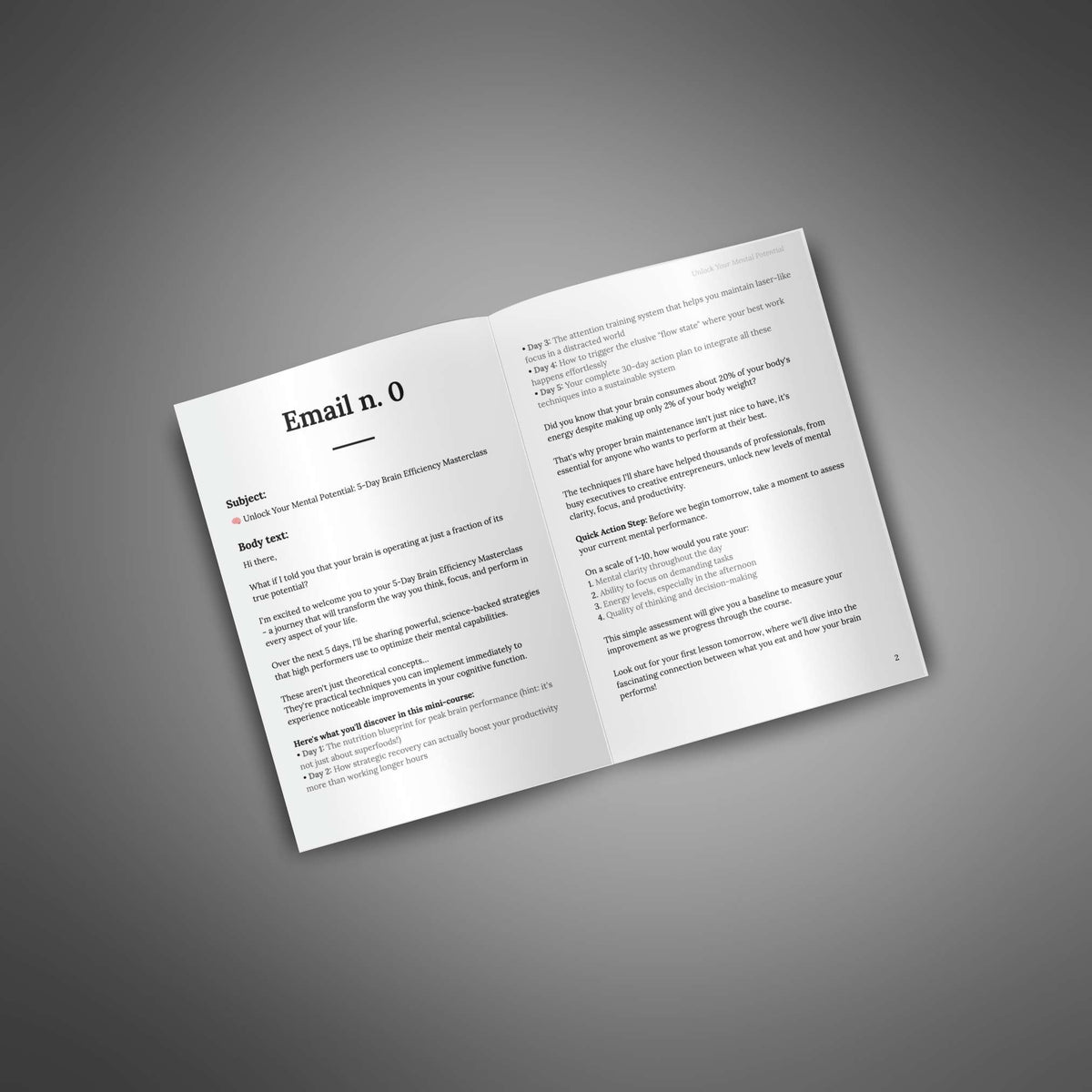 Unlock Your Mental Potential: 30-Day Email Course on Brain Performance — image 2
