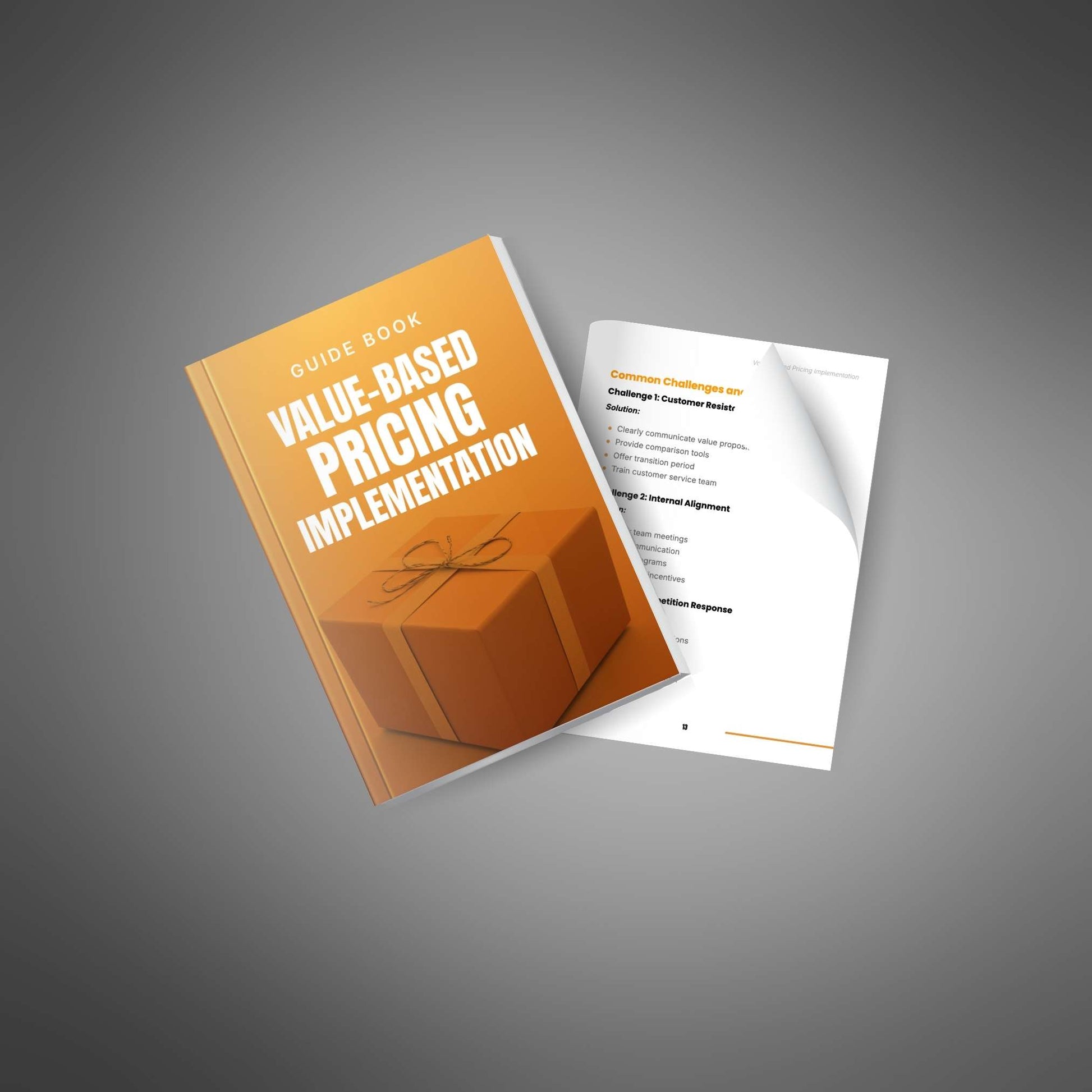 Value-Based Pricing Implementation guide mockup image 4