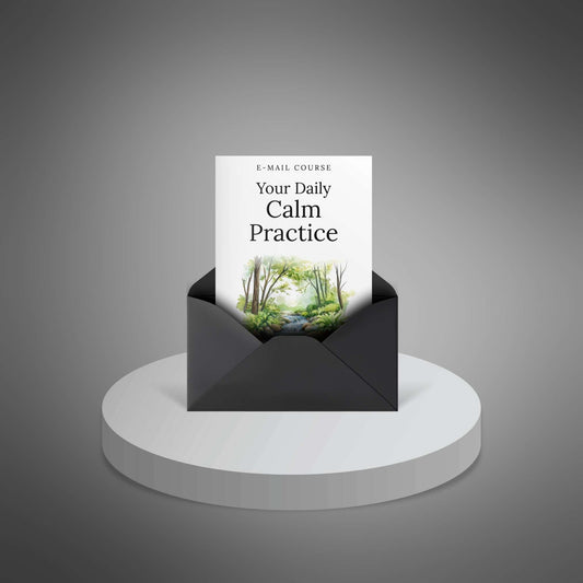 Daily Calm Practice email course cover