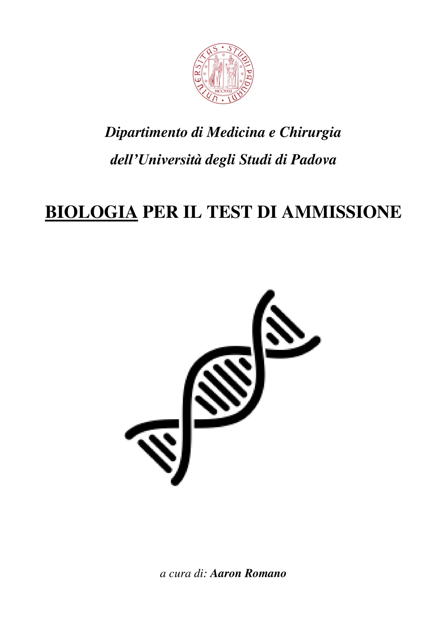 Biologia per il Test di Ammissione Medicina PDF (91 pagine) | Compendio Completo