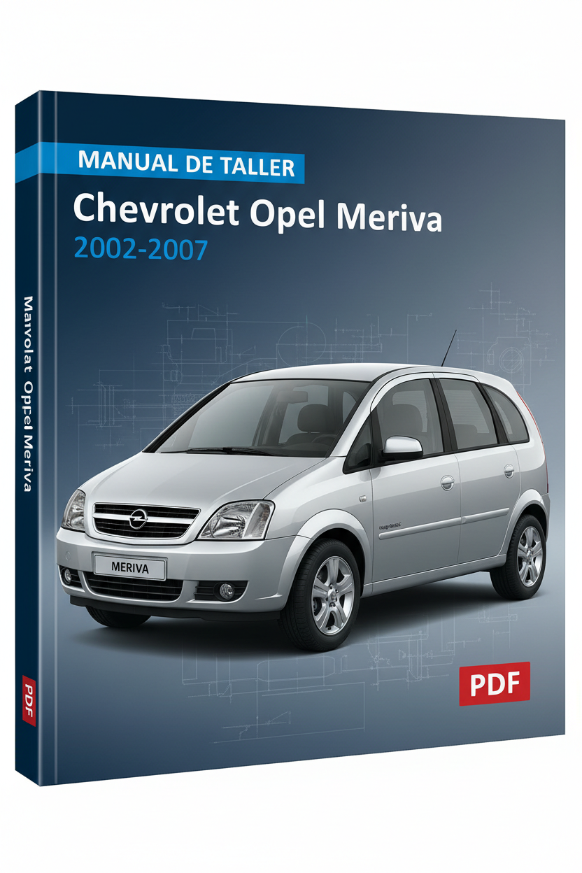 Chevrolet Opel Meriva 2002-2007 Service Workshop Manual (Spanish PDF) Easytronic
