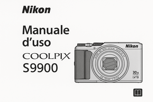 Coolpix S9900 camera manuale in italiano