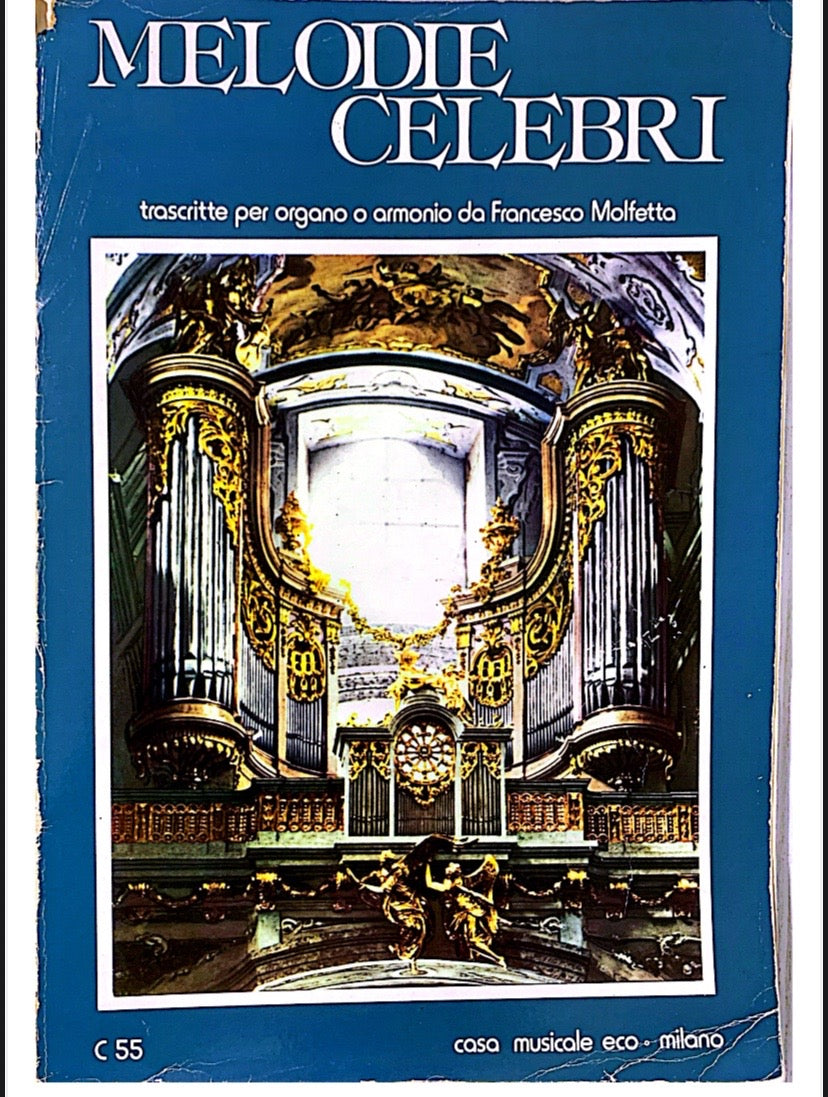 Melodie Celebri per Organo o Armonio | PDF 200 Pagine Italiano