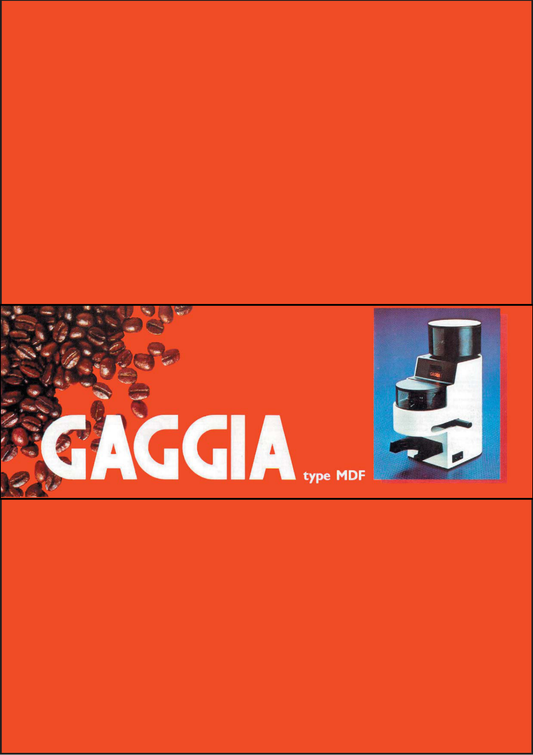 Manuale Gaggia MDF Macinacaffè + Ricambi Esploso + Schema Elettrico (PDF)