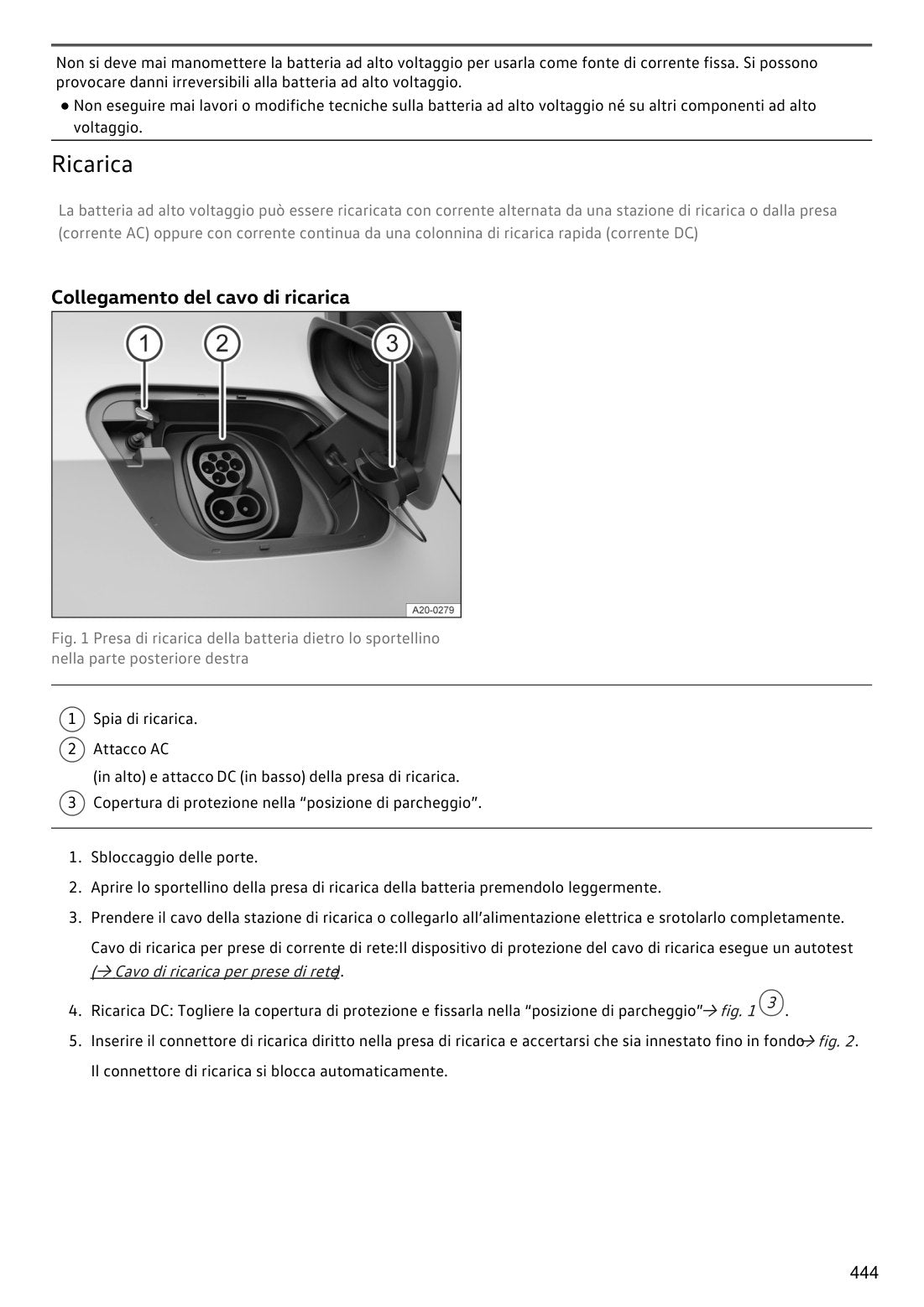 Volkswagen ID.3 2025 - anteprima pagina manuale stampato bianco e nero 4