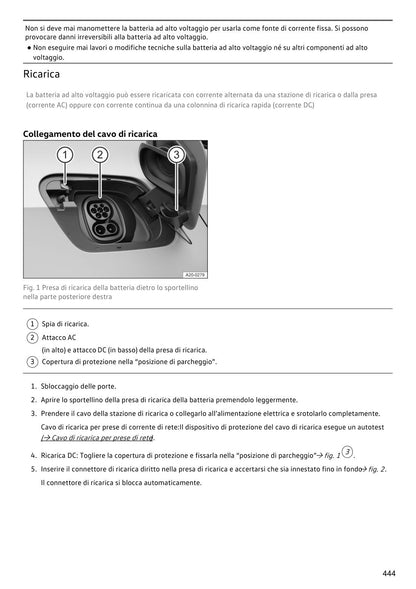 Volkswagen ID.3 2025 - anteprima pagina manuale stampato bianco e nero 4