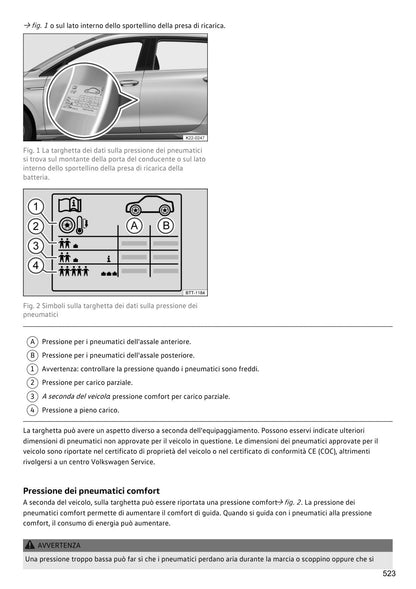 Volkswagen ID.3 2025 - anteprima pagina manuale stampato bianco e nero 5