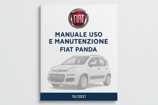 manuale uso e manutenzione Fiat panda 10/2021