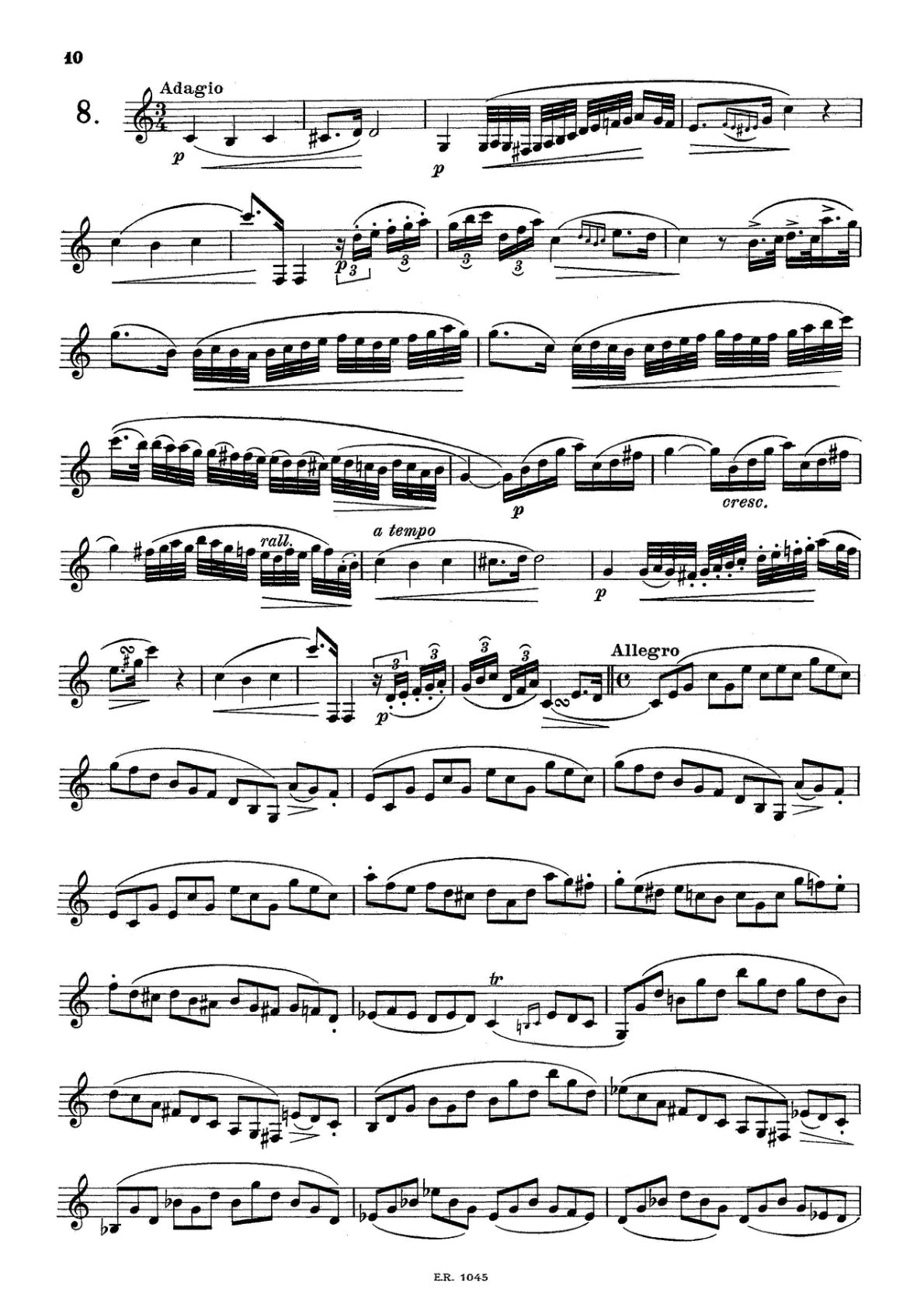 Vincenzo Gambaro - 21 Caprices for Clarinet | Advanced Studies PDF