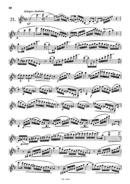 Vincenzo Gambaro - 21 Caprices for Clarinet | Advanced Studies PDF
