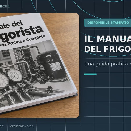 Video presentazione del Manuale del Frigorista stampato A4 bianco e nero con spirale - 101 pagine