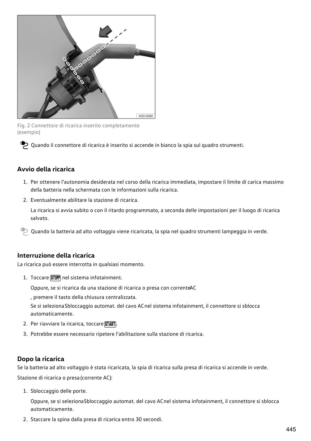 Pagina interna reale del manuale Volkswagen ID.4 2024 - anteprima 7
